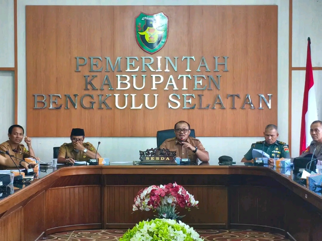   Rapat Persiapan HUT BS ke 77, Sinergi dan Komitmen  Bersama Rakyat, Bengkulu Selatan Maju