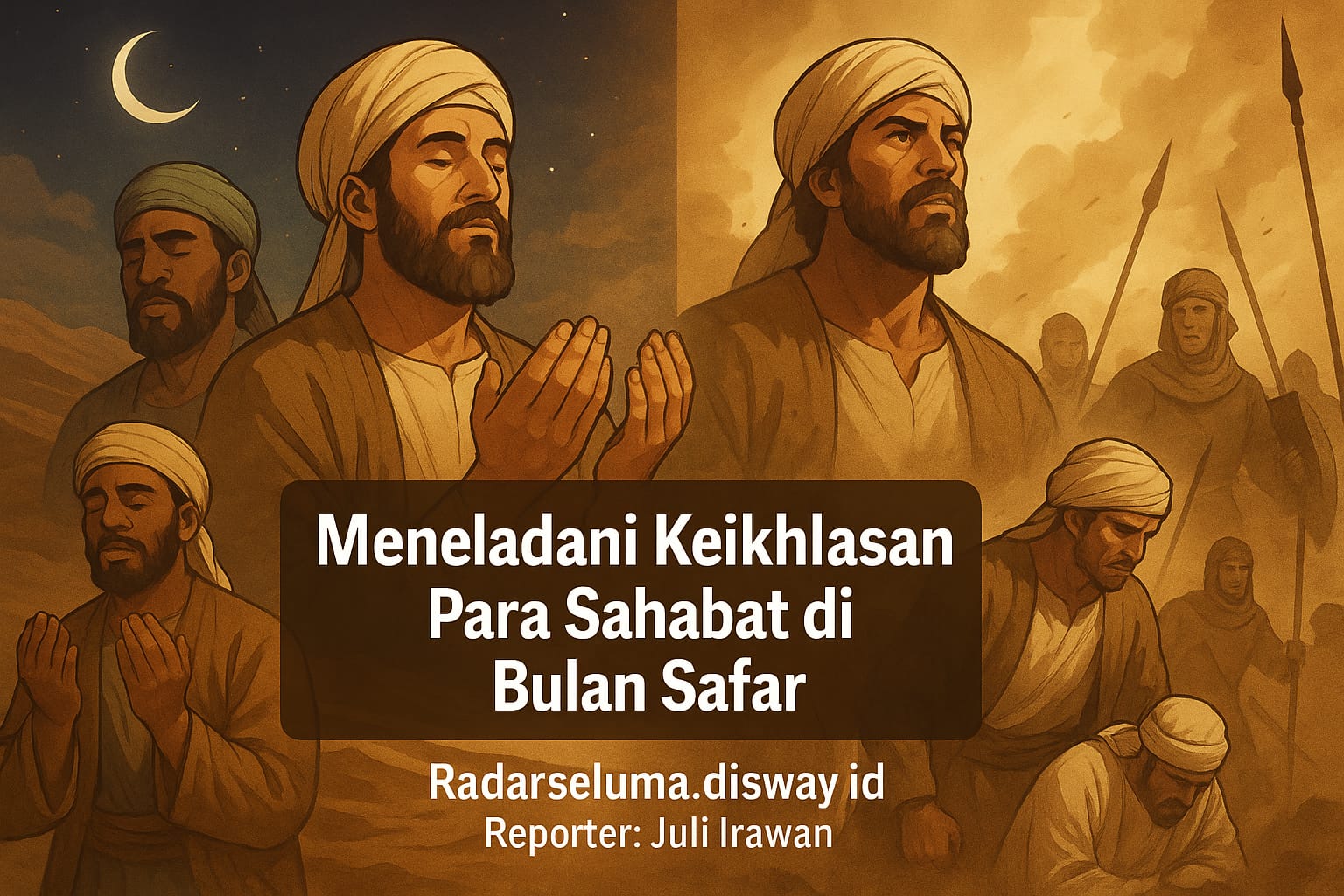 Meneladani Keikhlasan Para Sahabat di Bulan Safar: Mutiara Hikmah di Tengah Ujian