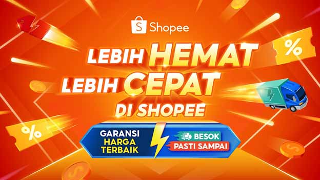 Shopee Bikin Geger! Kampanye ‘Lebih Hemat Lebih Cepat’ Jadi Perbincangan Warganet