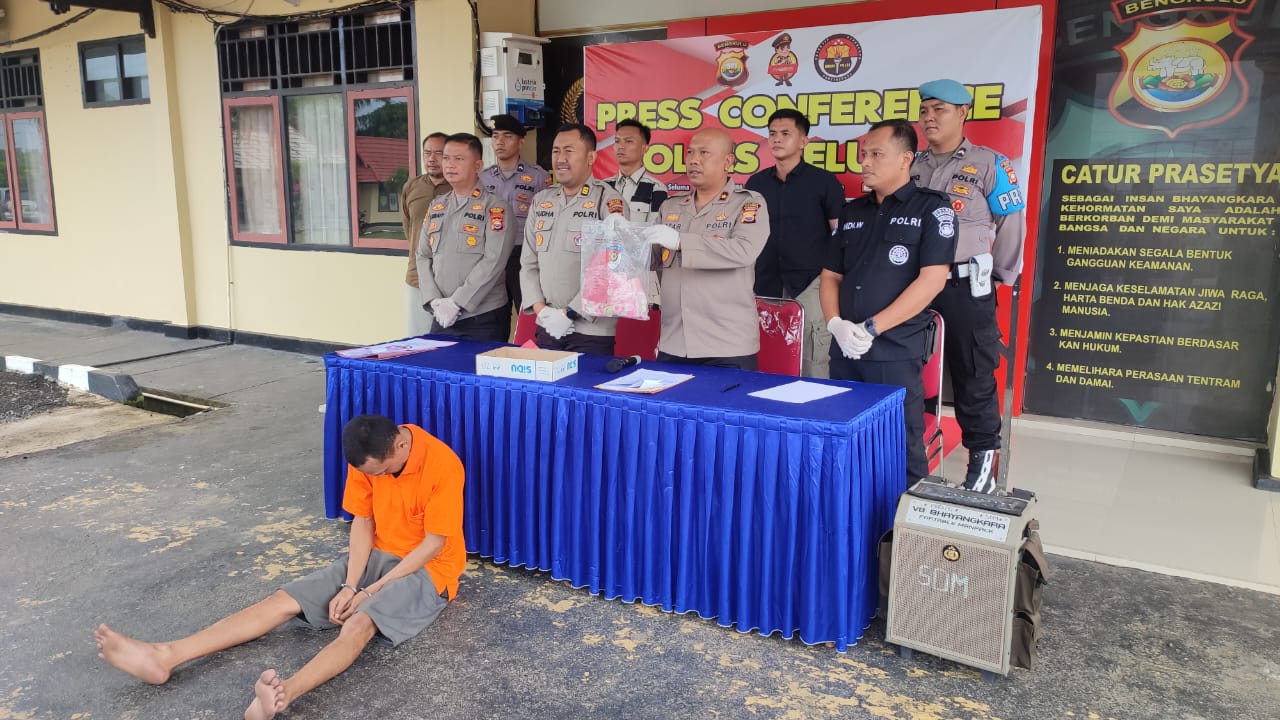 Ulah Ayah Kandung di Seluma, Rudapaksa Anak Kandung!