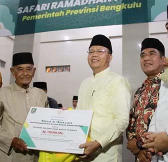  Biar tahu Saja, 2023 Belasan Miliar Bantuan ke Masjid di Pemprov Bengkulu