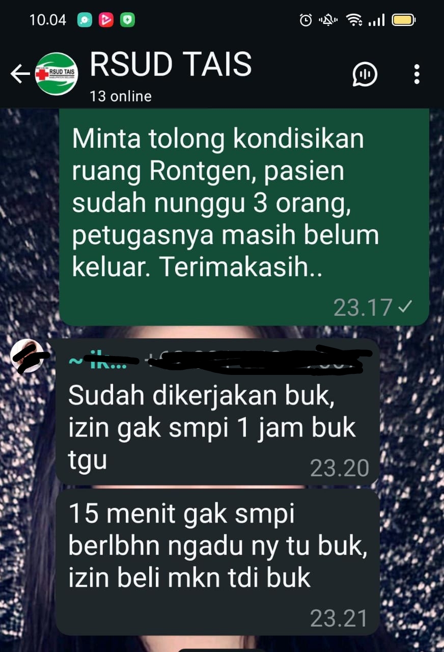  Video Pelayanan RSUD Tais Dikeluhkan Warga Viral, Petugas Tinggalkan Pos, Direktur Sebut  Pergi Beli Makan