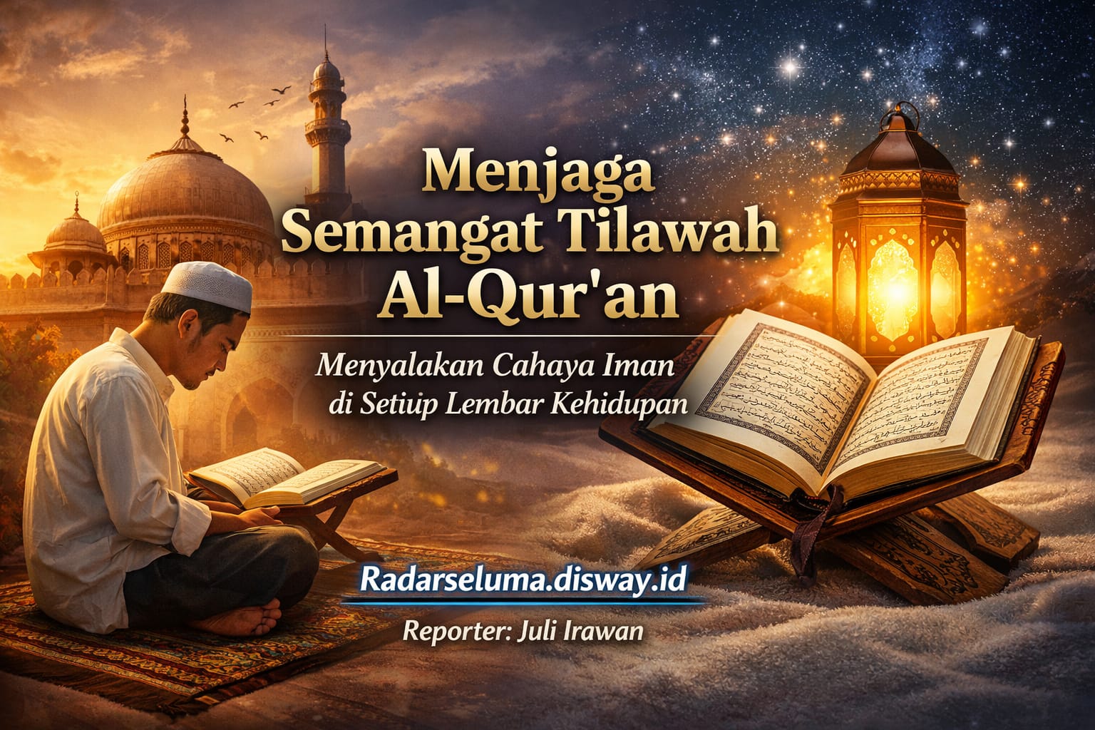 Menjaga Semangat Tilawah Al-Qur’an: Menyalakan Cahaya Iman di Setiap Lembar Kehidupan
