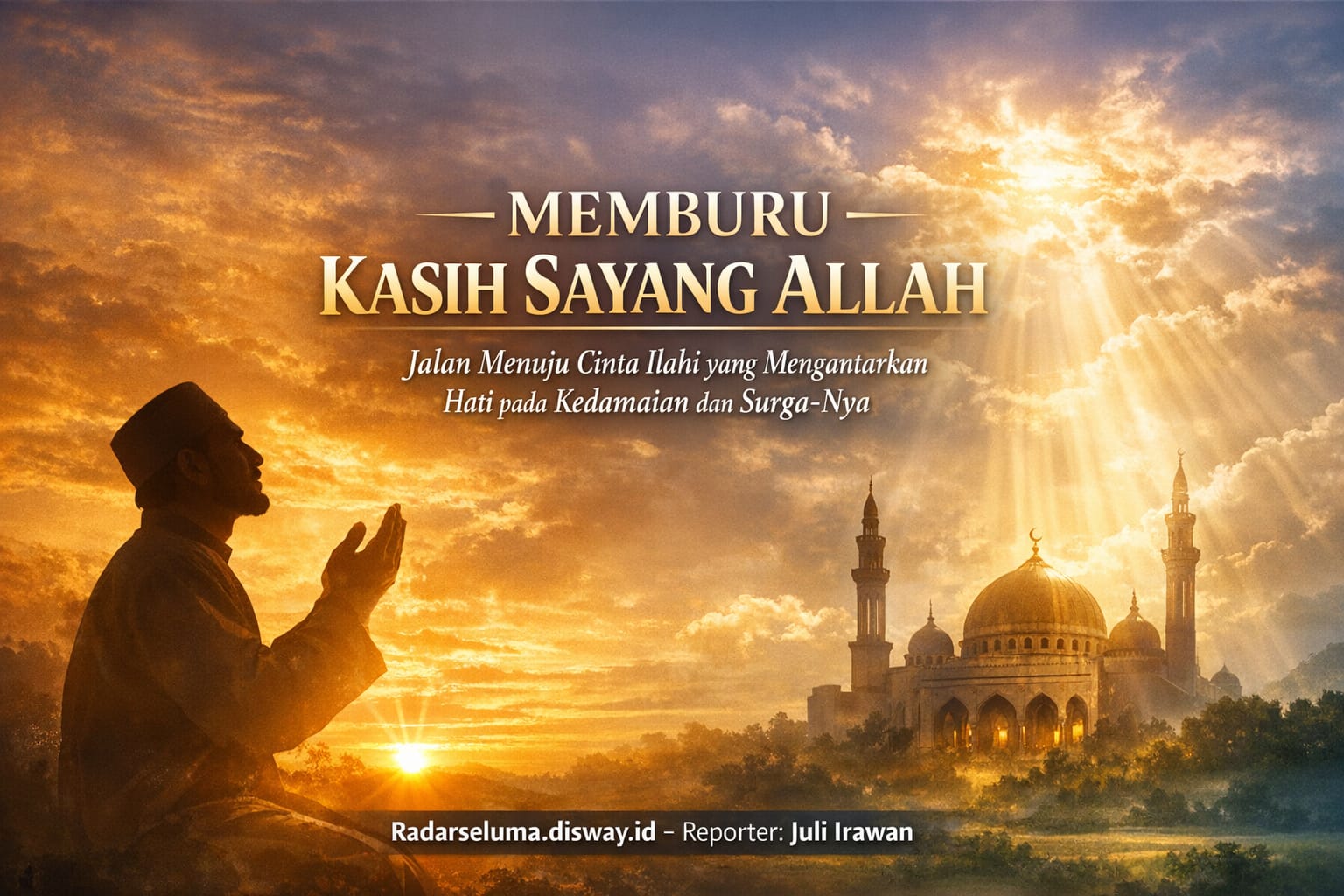 Memburu Kasih Sayang Allah: Jalan Menuju Cinta Ilahi yang Mengantarkan Hati pada Kedamaian dan Surga-Nya