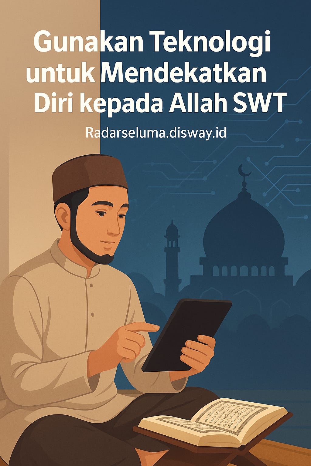 Gunakan Teknologi untuk Mendekatkan Diri kepada Allah SWT