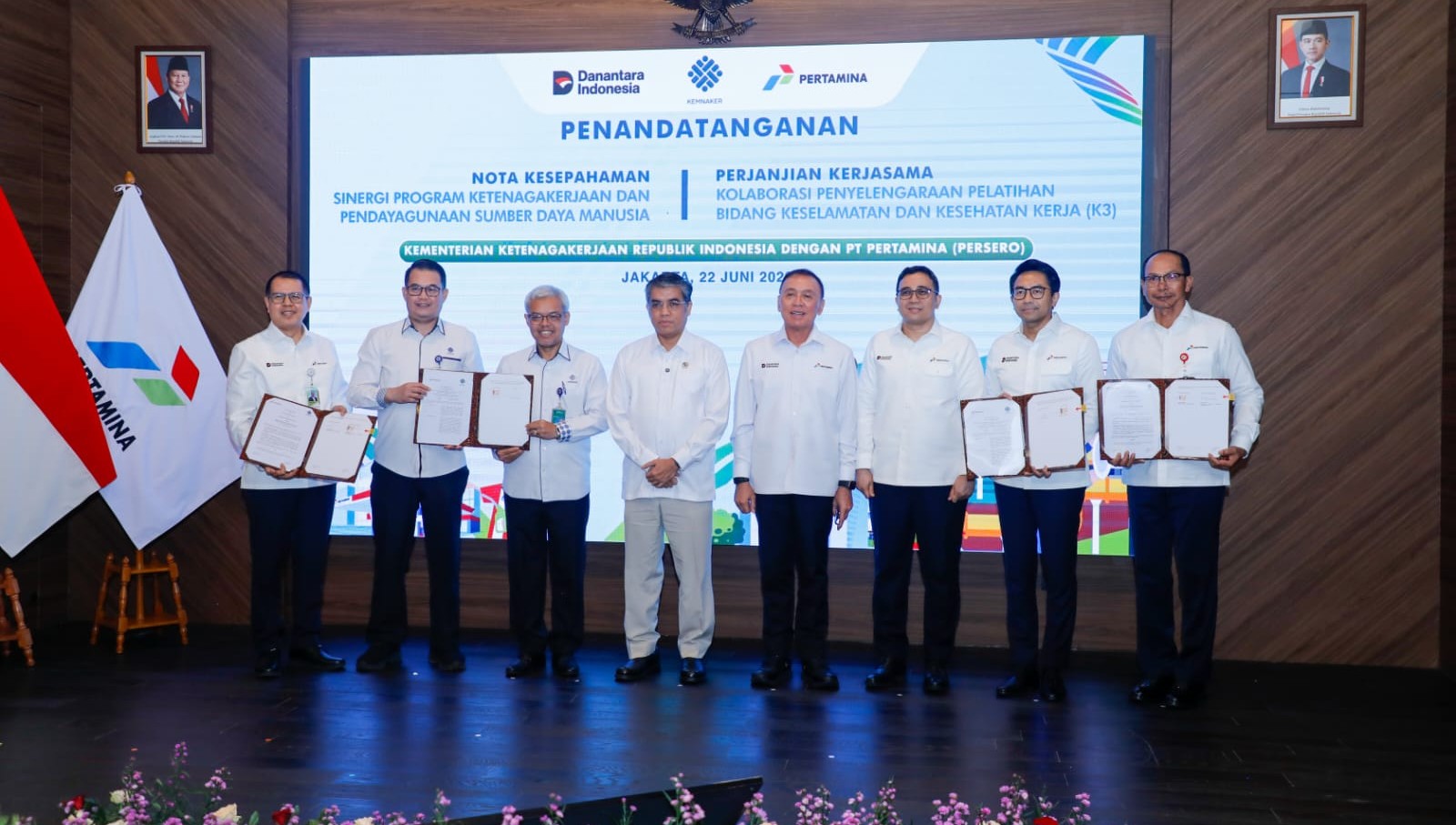 Tingkatkan SDM Karyawan, Kemnaker–Pertamina Jalin Kolaborasi Pengembangan SDM