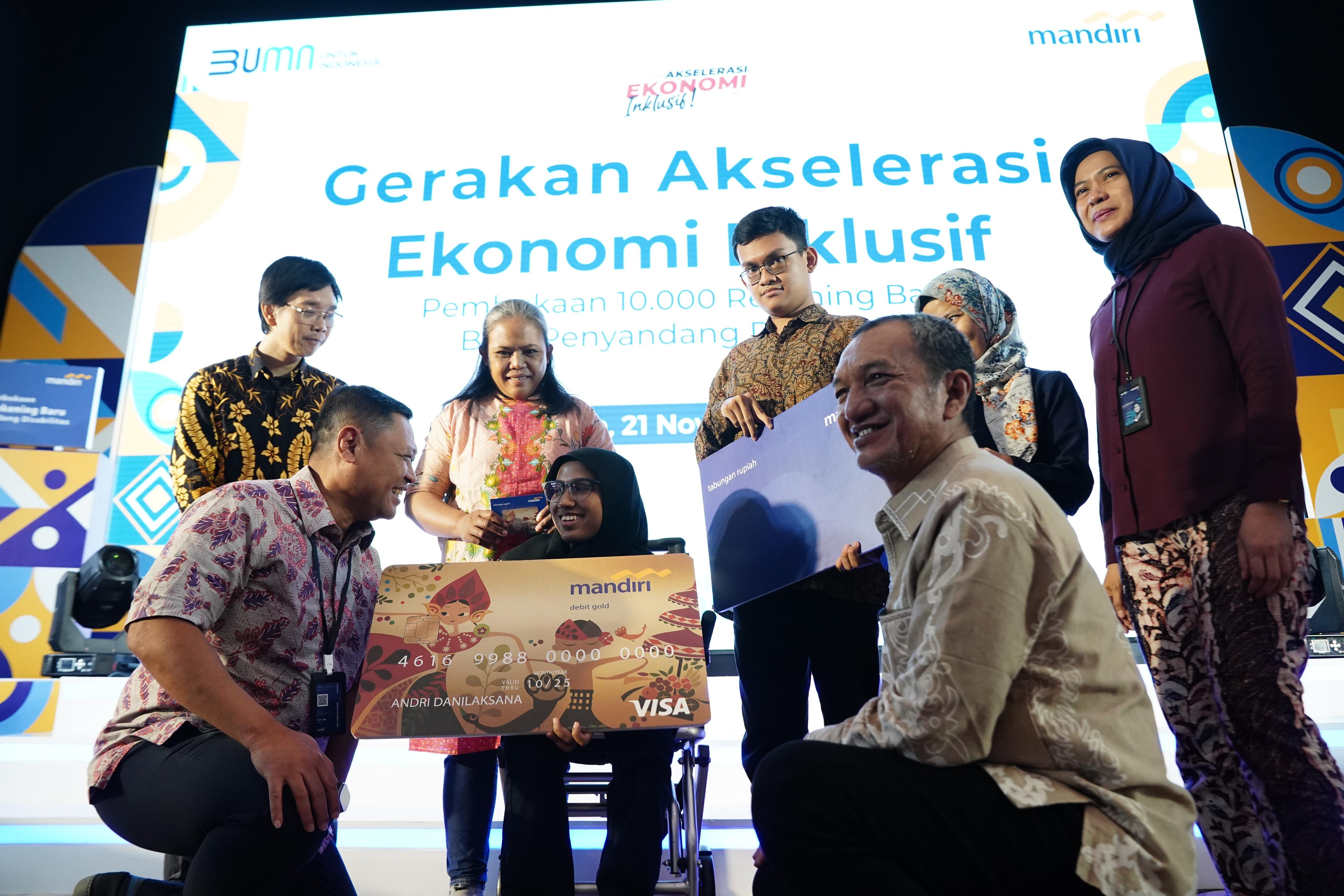    10.000 Tabungan Bank Mandiri Bagi Penyandang Disabilitas