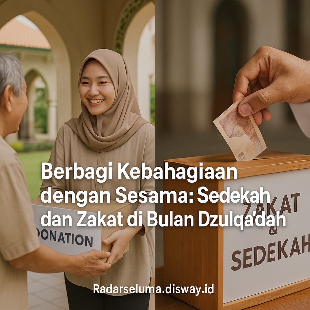 Berbagi Kebahagiaan dengan Sesama: Sedekah dan Zakat di Bulan Dzulqa’dah