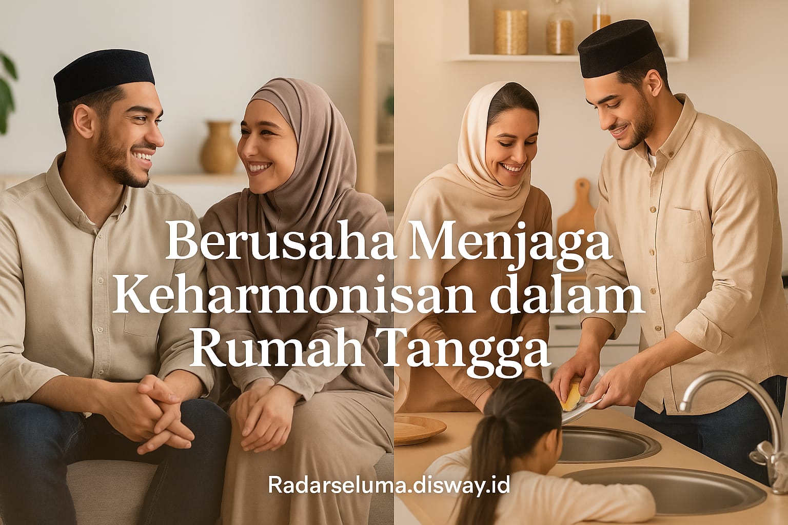 Berusaha Menjaga Keharmonisan dalam Rumah Tangga