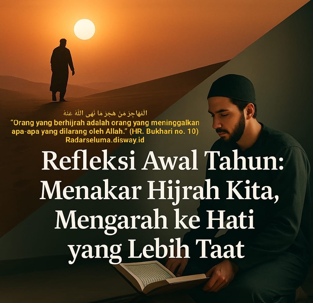 Refleksi Awal Tahun: Menakar Hijrah Kita, Mengarah ke Hati yang Lebih Taat