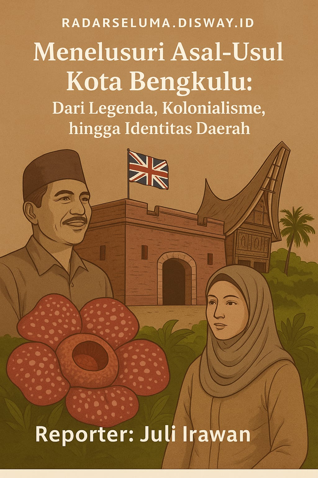 Menelusuri Asal-Usul Kota Bengkulu: Dari Legenda, Kolonialisme, hingga Identitas Daerah