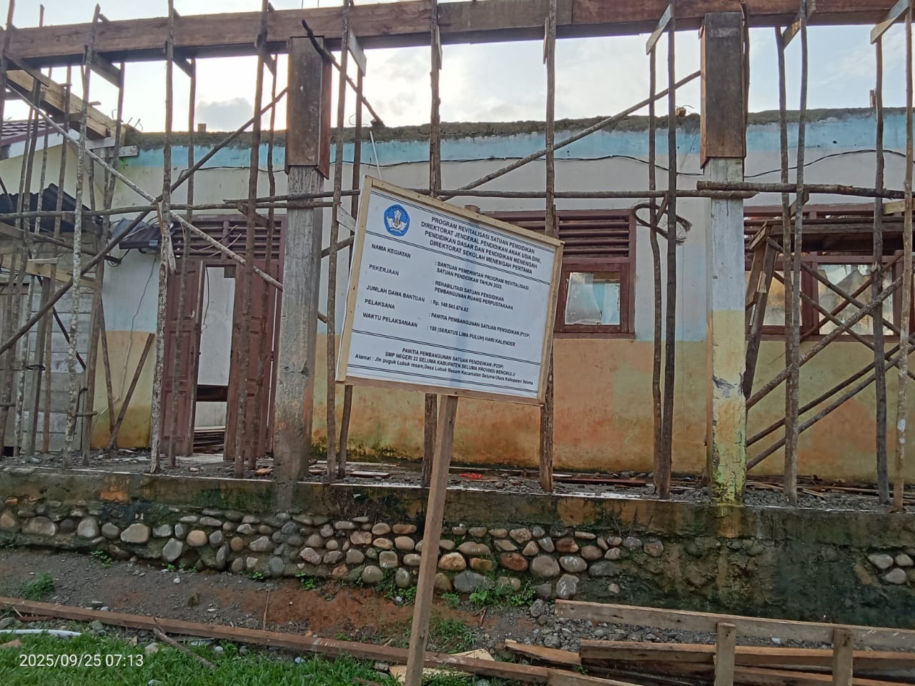 DAK Fisik Bidang Pendidikan Seluma Tahun 2026 Habis 