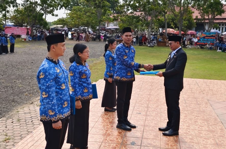 888 CPNS Seluma  Dilantik Jadi PNS, Bupati Tekankan Disiplin dan Integritas
