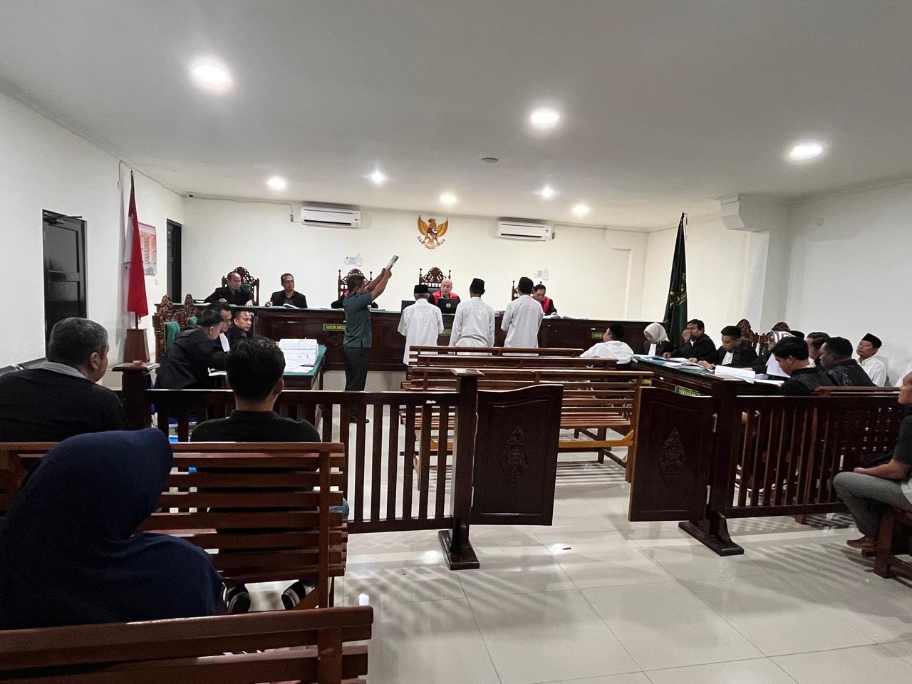  Tujuh Terdakwa Pengadaan Lahan Fiktif Beratkan Murman Effendi,  Perbuatan Mereka Memperkaya Mantan Bupati Sel