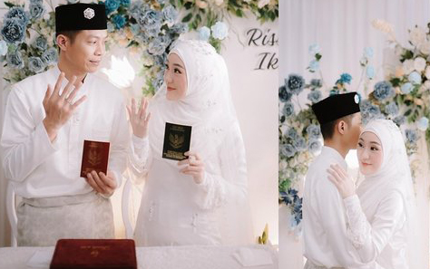    Larissa Chou dan Ikram Rosadi Gelar Akad Nikah