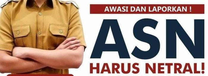 ASN Tetap Ikut Kampanye, Laporkan! Astaga, Nanti Terkena Sanksi, Nangis!