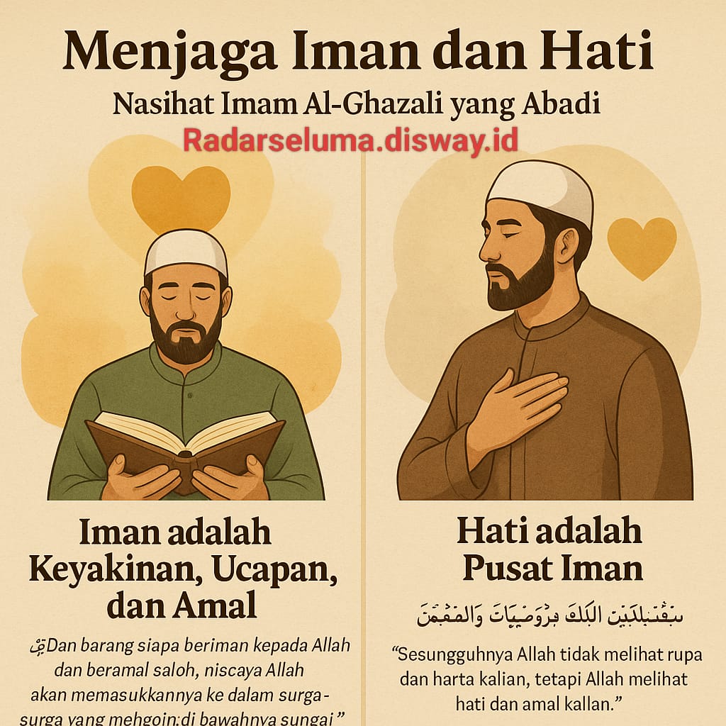 Menjaga Iman dan Hati: Nasihat Imam Al-Ghazali yang Abadi