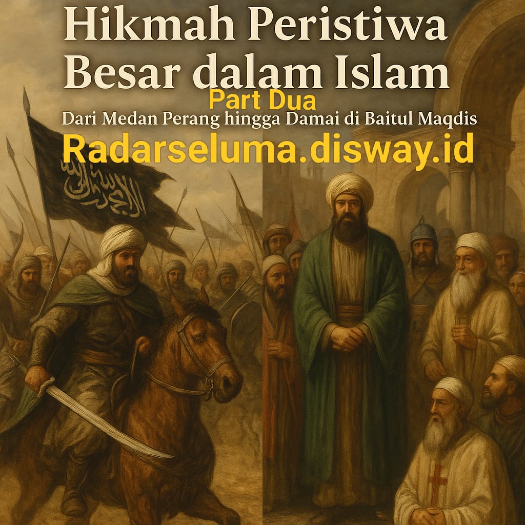 Hikmah dari Peristiwa-Peristiwa Besar dalam Islam Part Dua Tamat 
