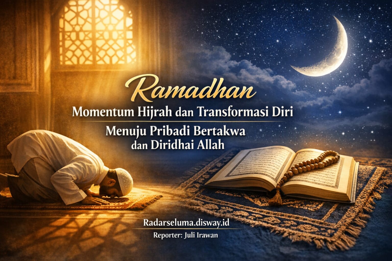 Momentum Hijrah Transformasi Diri Menuju Pribadi Bertaqwa & Di Ridhoi Allah SWT 