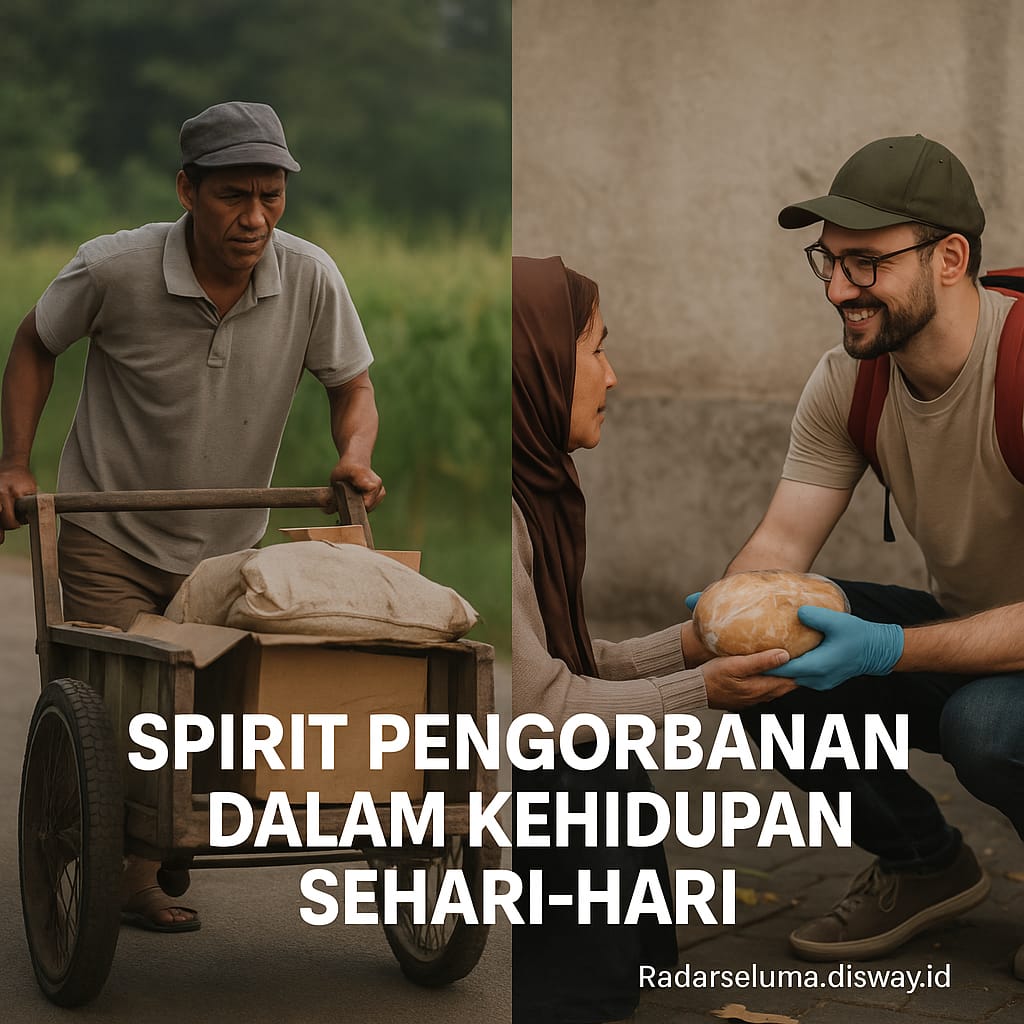 Spirit Pengorbanan dalam Kehidupan Sehari-Hari