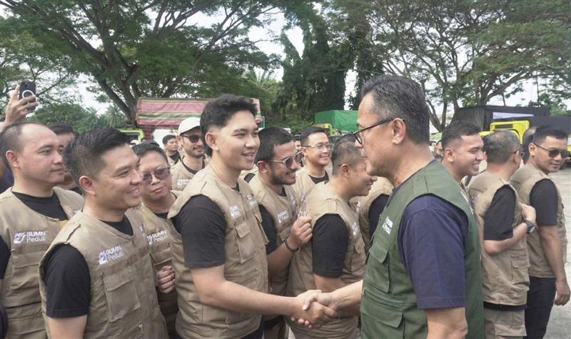   100 Relawan Tambahan BSI Diurunkan BSI, Bantuan Tembus 125 Ton