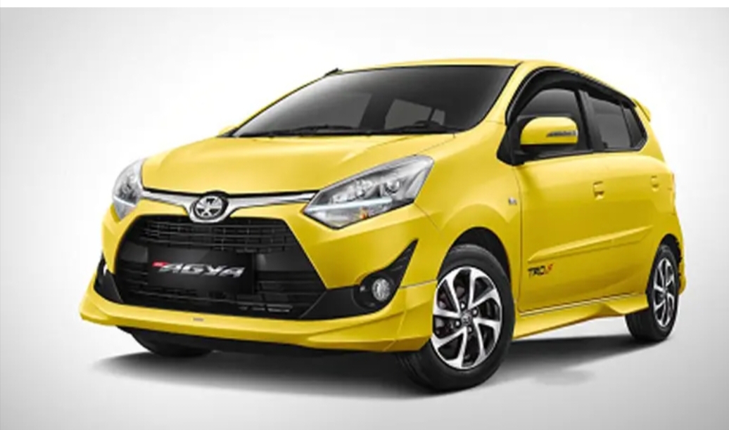 Toyota Agya Warna Kuning Bergaya Sporty Mobil MPV Desain Simpel dan Menggoda Para Calon Pembeli 