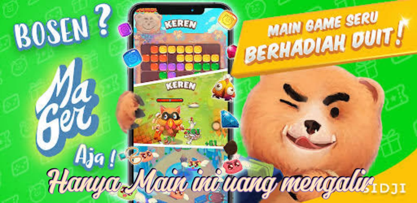 Ini Kan Yang Kalian Mau, Game Gratis Penghasil Saldo DANA, Download Disini!