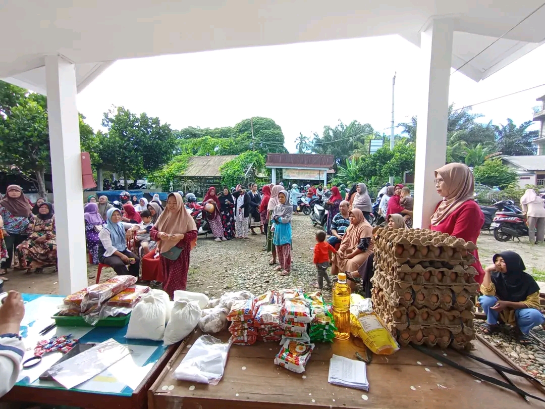 Masyarakat  Bengkulu Selatan Sambut Baik GPM, Dapatkan Sembako Murah