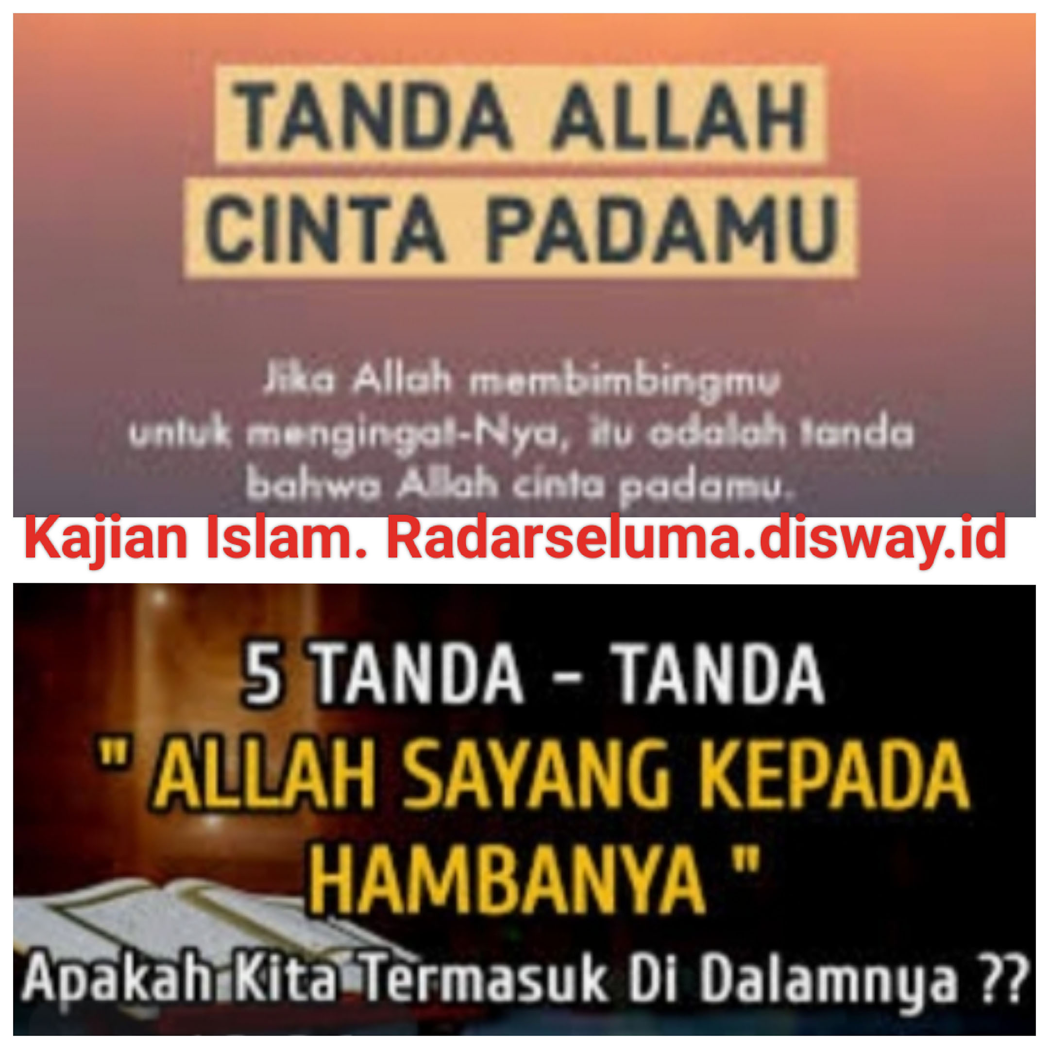 Ini Tanda-tanda Allah SWT Sayang Kepada Kita. Apakah Kamu Sudah Merasakan Nya..?? Apa Saja Yuk Simak