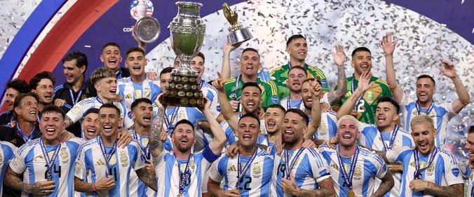  Argentina Juara Copa America 2024,  Gelar Copa America ke 16