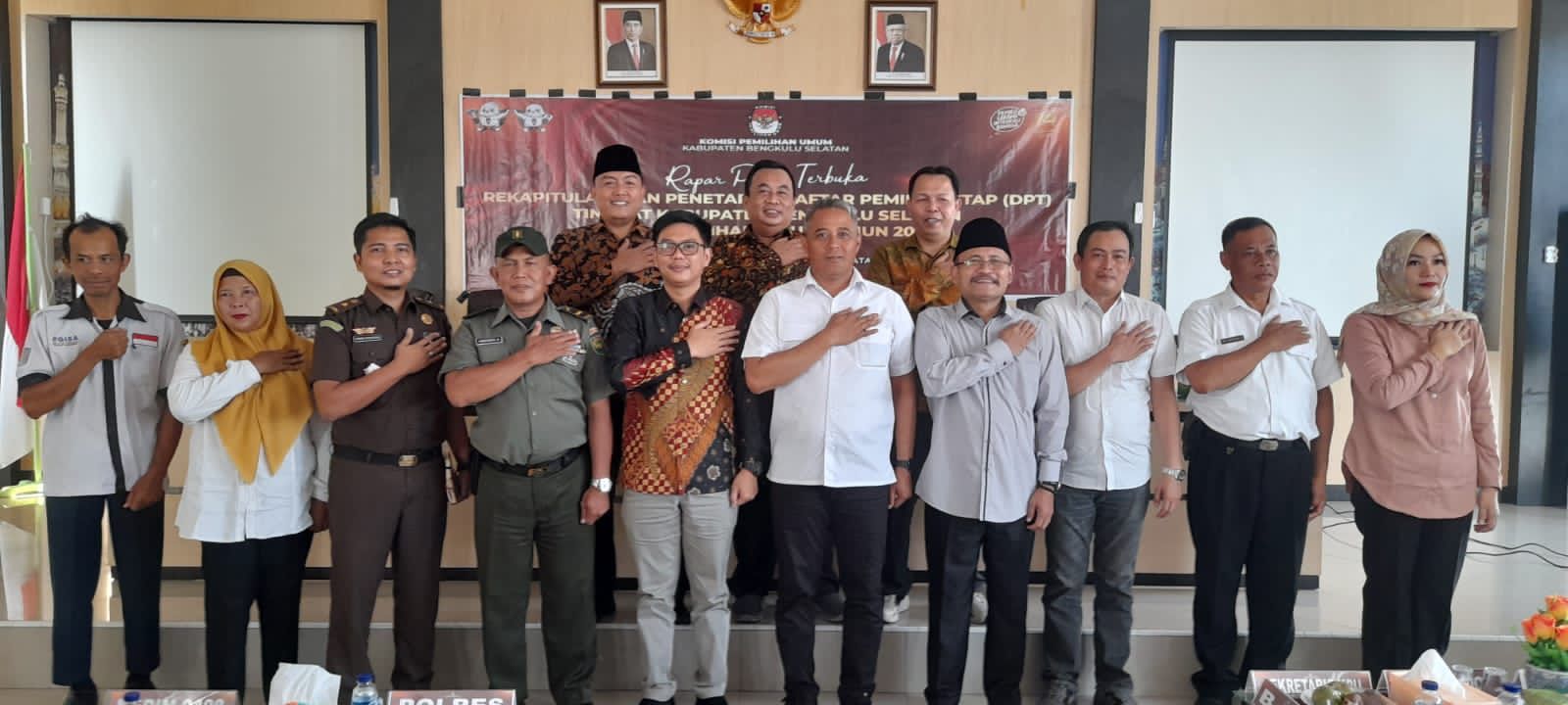   Pleno KPU Manna (BS) Selesai, DPT Telah Ditetapkan