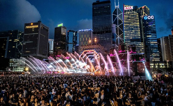 Pesta Pertama & Terbasah di Dunia, Festival Musik Songkran S2O Hong Kong