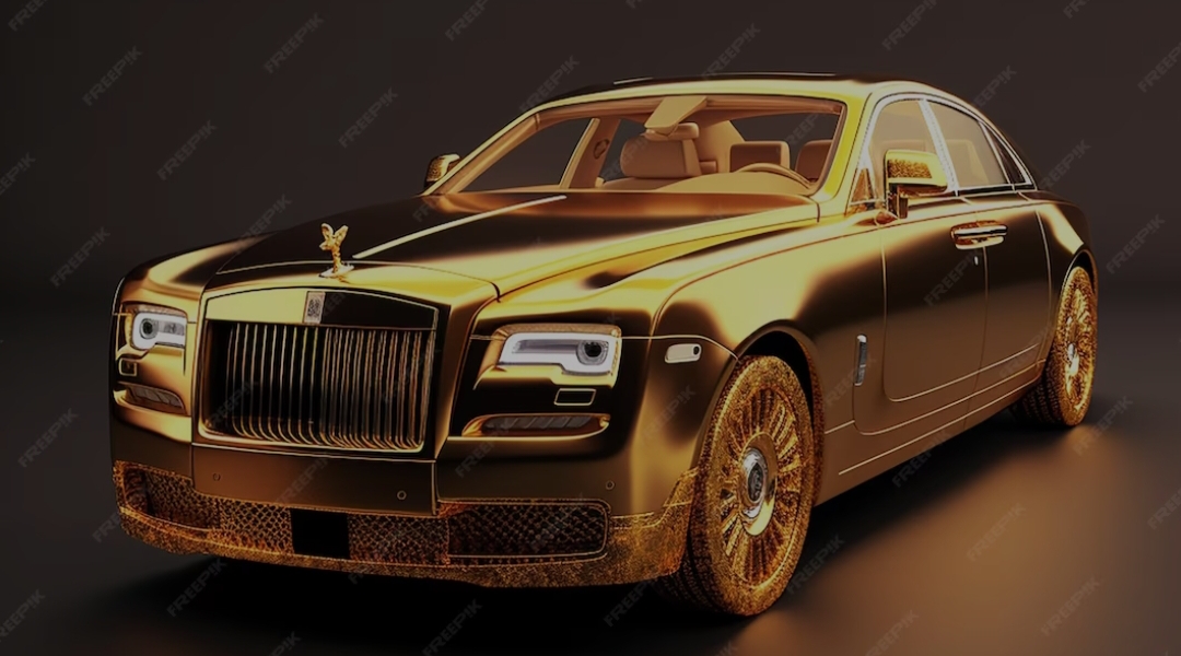 WOW! Mobil Rolls Royce Phantom di Balut Emas Tampil Lebih Keren Fitur Canggih Selalu Mengoda Para Jutawan