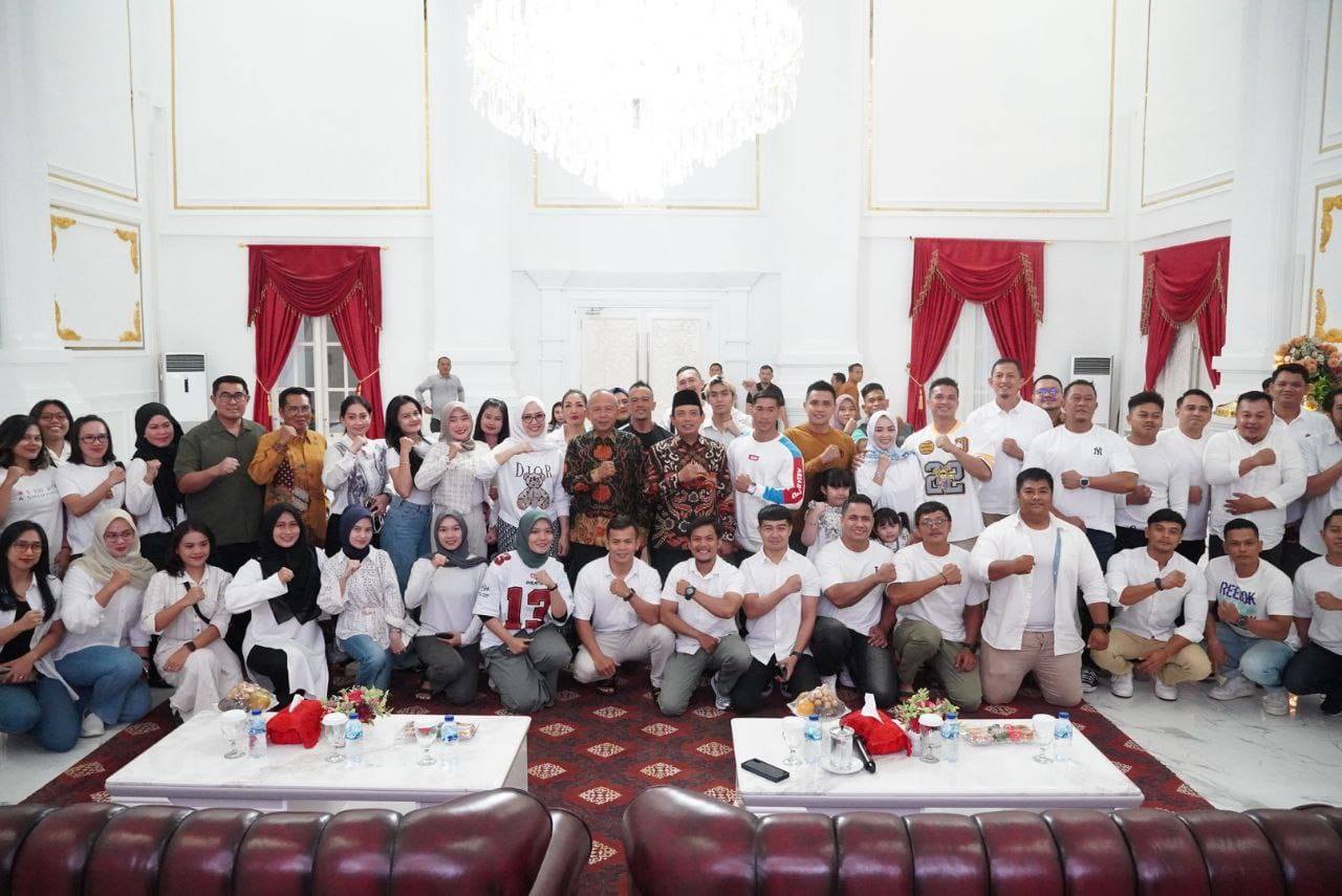  Walikota Bengkulu Dedy Wahyudi  Terima Rock Gym Bengkulu, Berikan Apresiasi