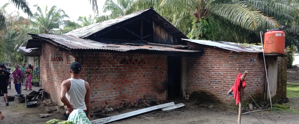 Kebocoran Tabung Gas Melon, Rumah Warga Kungkai Baru Terbakar