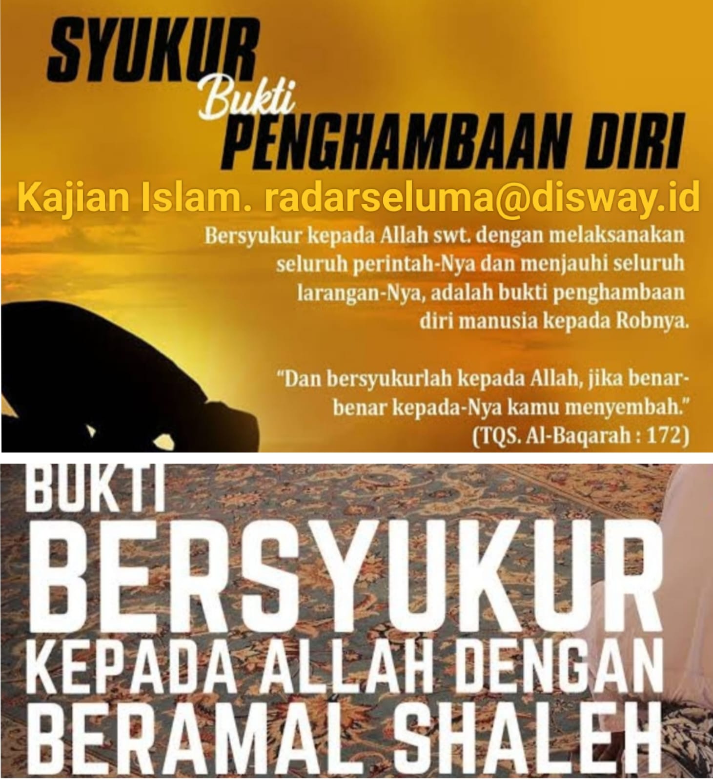 Hidup Adalah Penghambatan Diri Kepada Allah SWT Hingga Akhir Hayat 