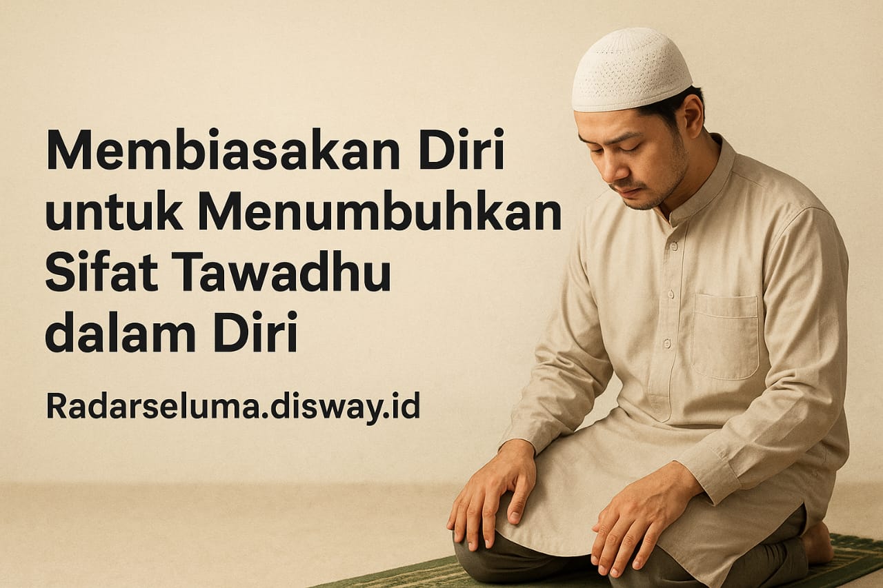 Membiasakan Diri untuk Menumbuhkan Sifat Tawadhu dalam Diri