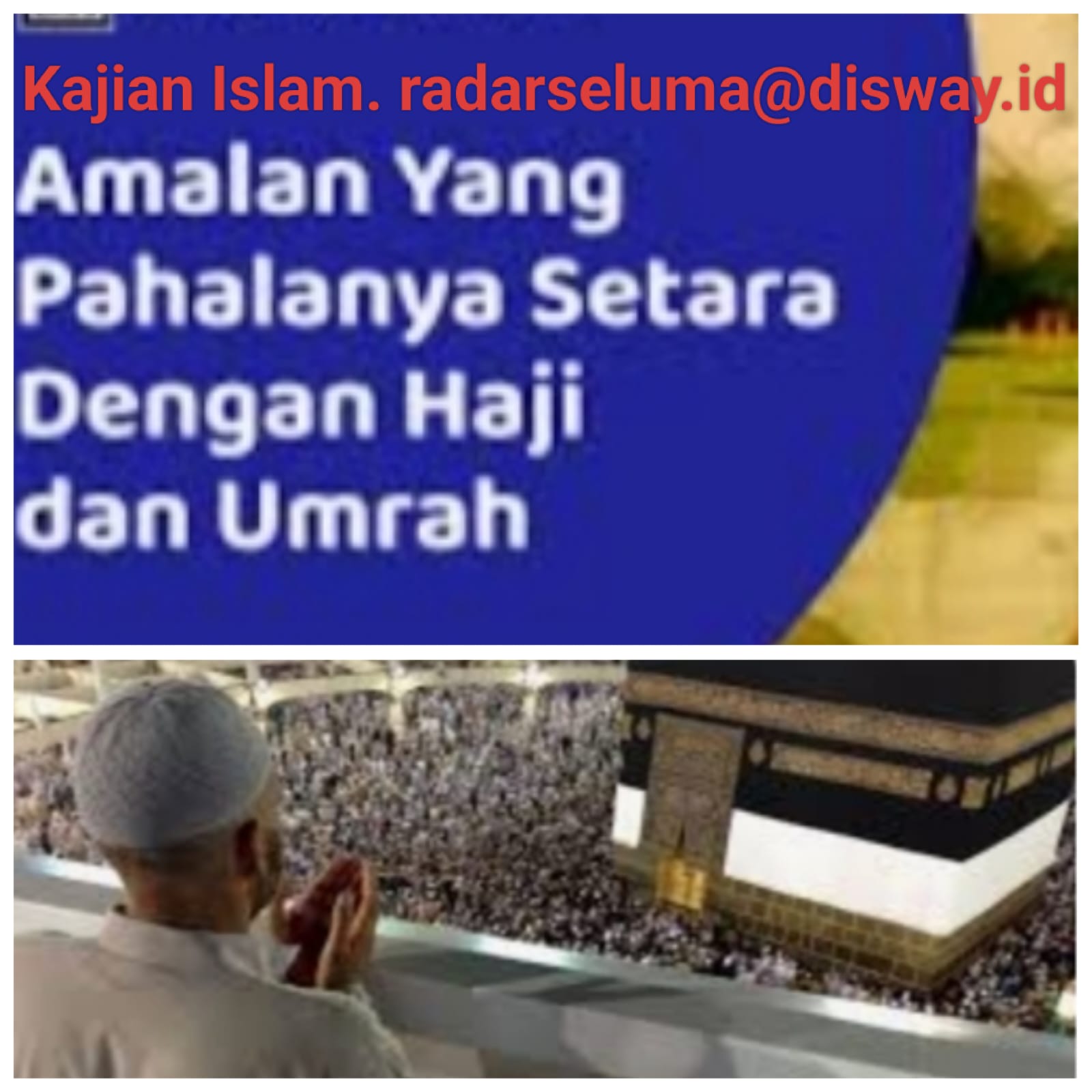 Rukun Islam Ke 5 Naik Haji Jika Mampu, Berikut 4 Amalan Pahalanya Sama Dengan Pahala Naik Haji Ke Mukaromah 