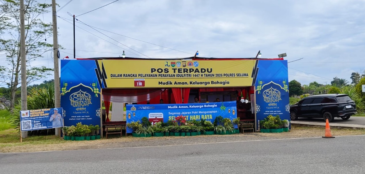 Amankan Lebaran, Polres Seluma Dirikan Dua Pospam dan Satu Posyan