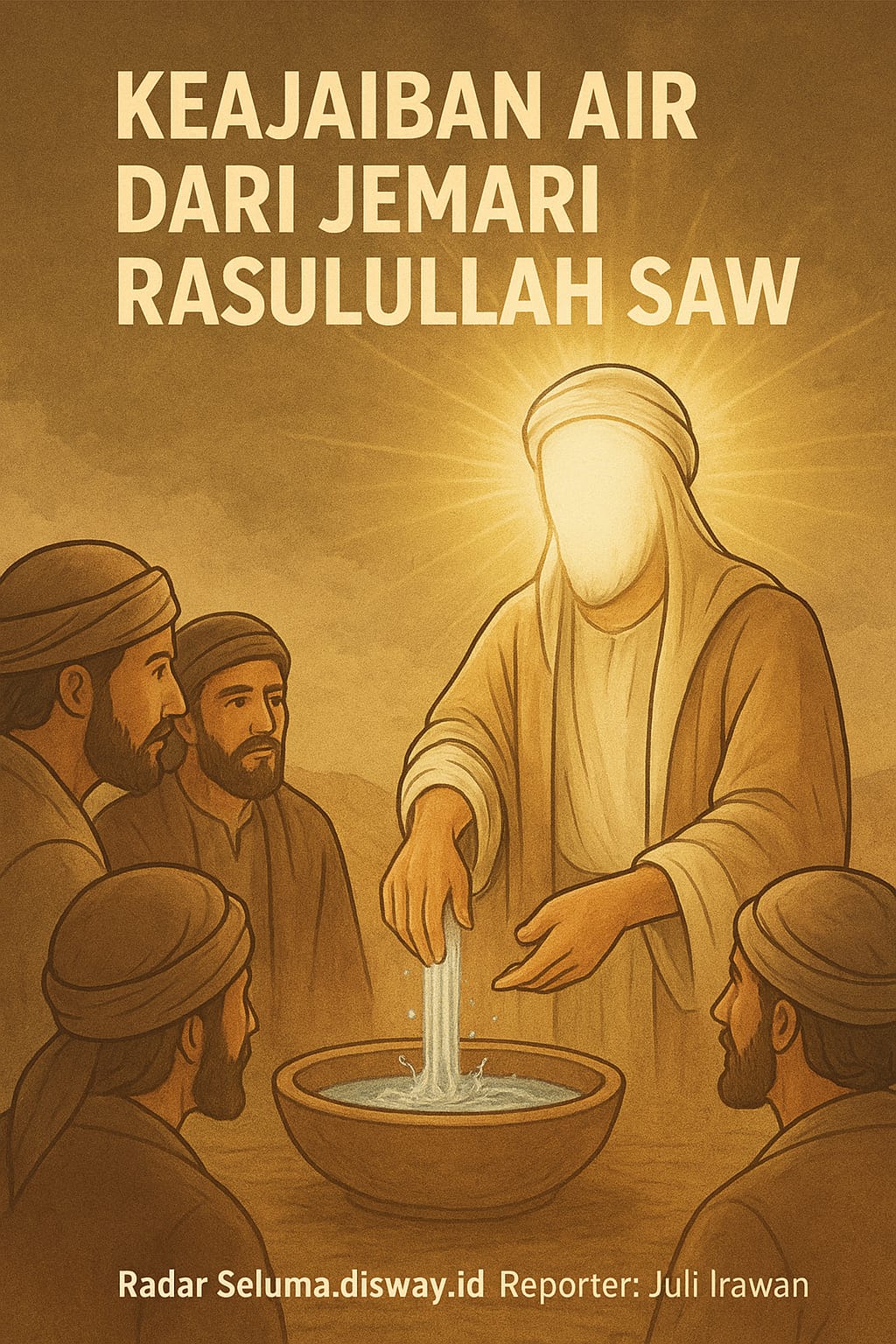 Keajaiban Air dari Jemari Rasulullah SAW: Bukti Nyata Mukjizat dan Kebenaran Risalah Islam