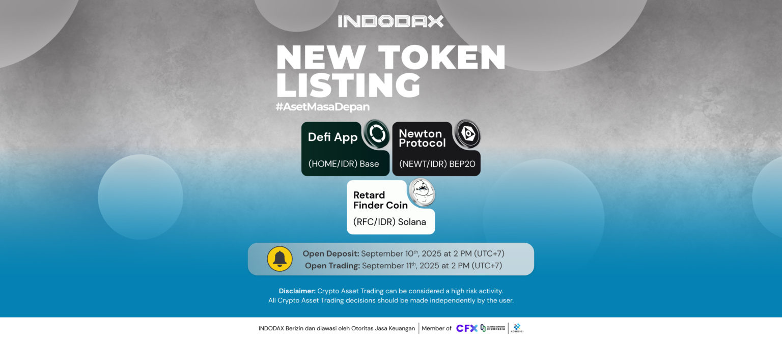 Listing di Indodax, Defi App (HOME) Sudah Bisa Transaksi