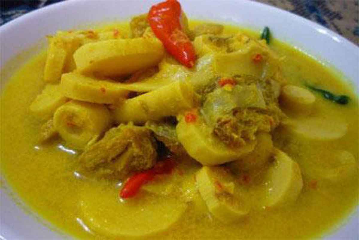 Gulai Rebung Khas Bengkulu, Kelezatan Rasa Rempah Yang Menggugah Selera