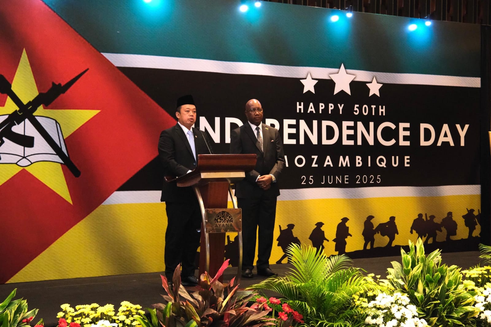 Peringatan 50 Tahun Kemerdekaan Mozambik, Menteri Nusron Harap Kerja Sama dengan Indonesia Terus Diperkuat