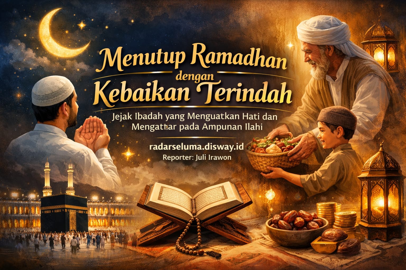 Menutup Ramadhan dengan Kebaikan Terindah: Jejak Ibadah yang Menguatkan Hati dan Mengantar pada Ampunan Ilahi