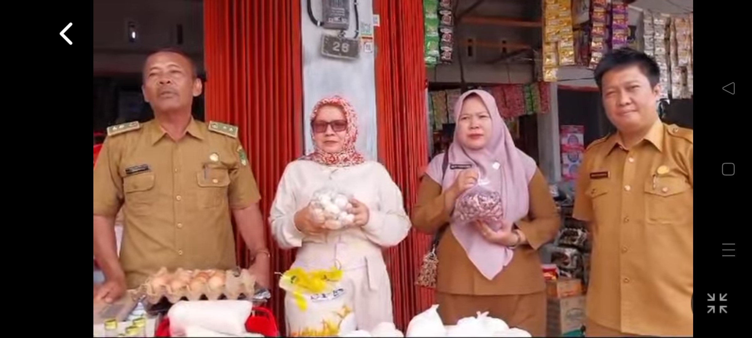  Bantu Warga di Ramadan, DKP BS Gelar Gerakan Pangan Murah, Langsung Diserbu