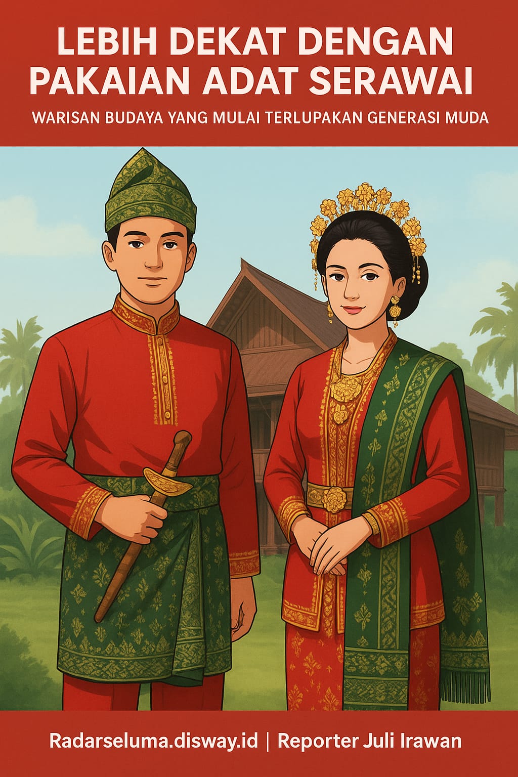 Lebih Dekat dengan Pakaian Adat Serawai: Warisan Budaya yang Mulai Terlupakan Generasi Muda