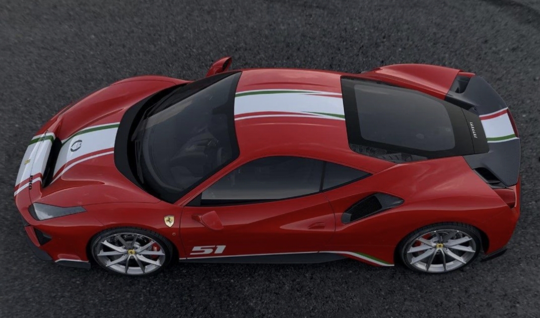 Ferrari 488 Pista Piloti, Mobil Sport Balap Buatan Pabrikan Italia Populer di Dunia Otomotif Mesin Kuat! 