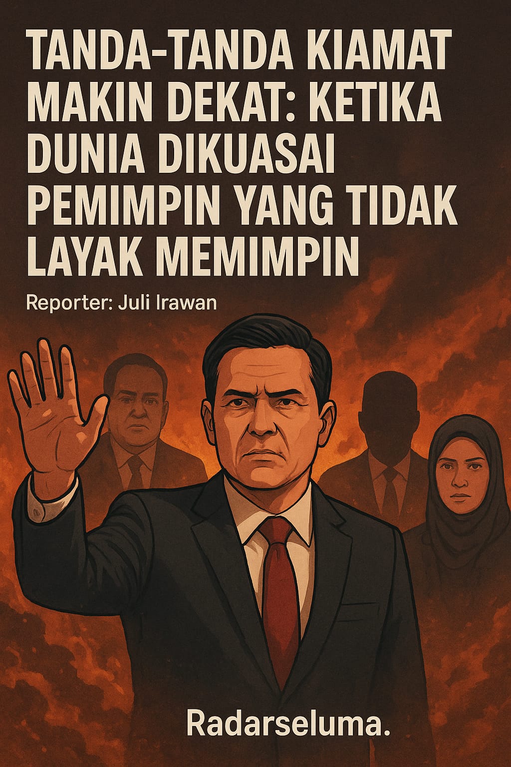 Tanda-Tanda Kiamat Makin Dekat: Ketika Dunia Dikuasai Pemimpin yang Tidak Layak Memimpin