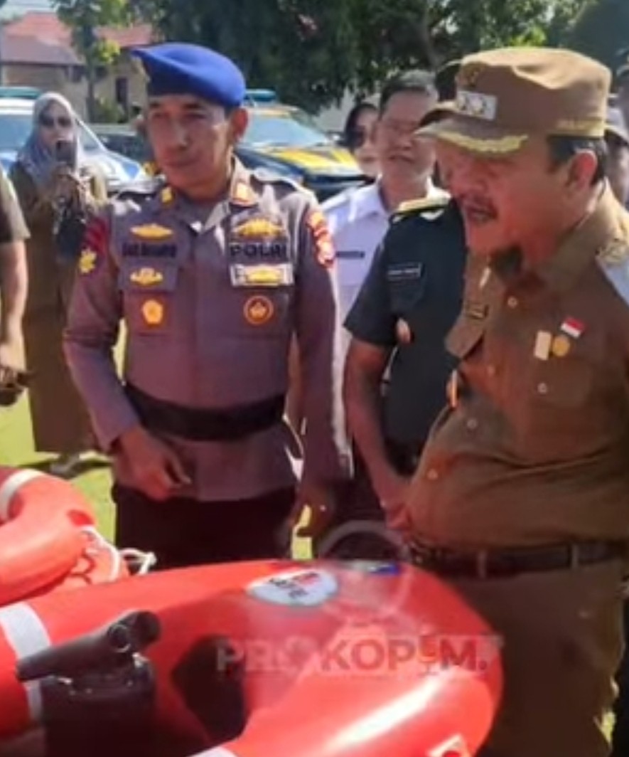  Polres Gelar Apel Siaga Bencana Kunci Menghadapi Situasi Darurat