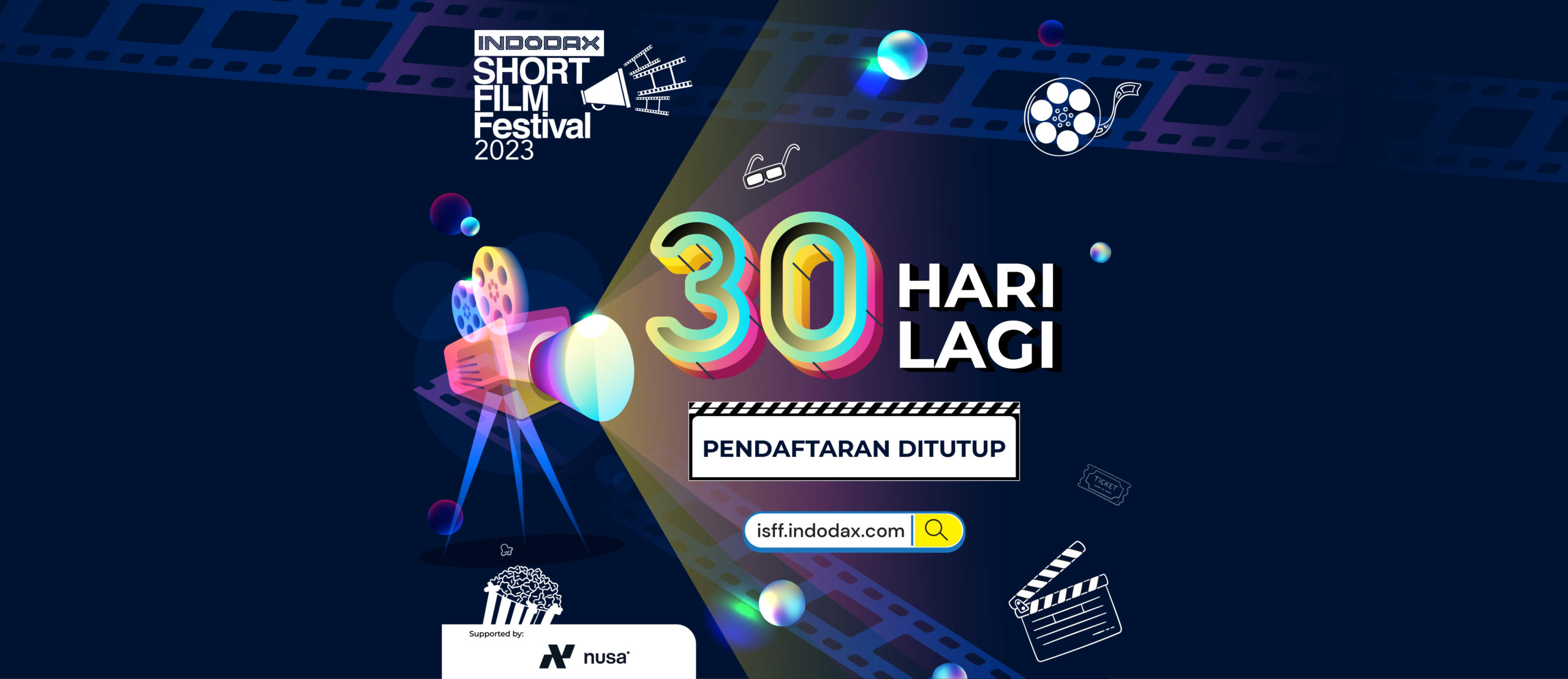 INDODAX Short Film Festival (ISFF) 2023, Berhadiah 100 Juta! 30 Hari Lagi Pendaftaran Ditutup